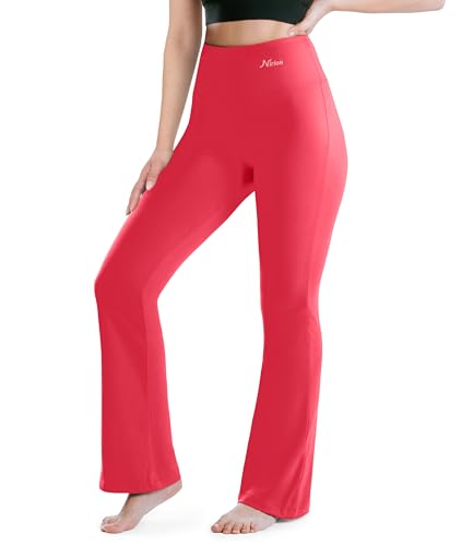 NirLUX Bootcut Yoga Pants - Soft Leggings for Women Regular & Plus Size Womens Leggings Tummy Control for Gym & Yoga (8 30