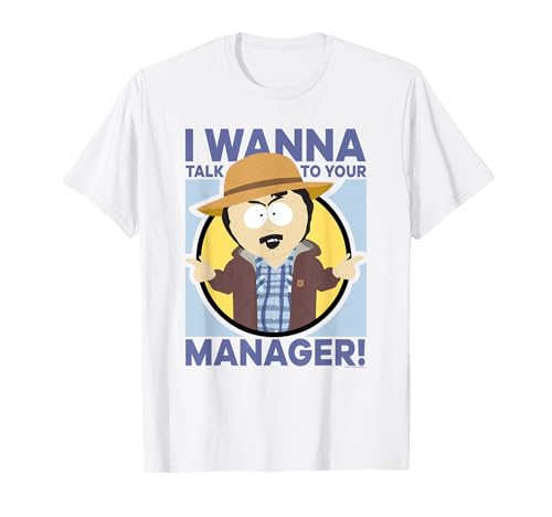 South Park Randy I Wanna Talk to Your Manager Cartoon Camiseta