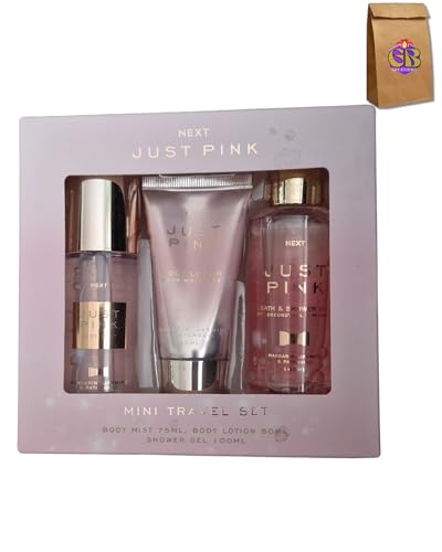 Next London Mini Travel Set, Body Mist 75ml, Body Lotion 50ml, Shower Gel 100ml, Gift Box