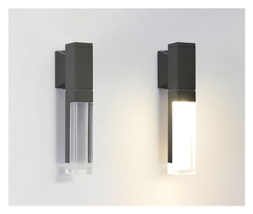 Applique murale LED extérieure design double tête pour entrée de villa et hôtel - 3