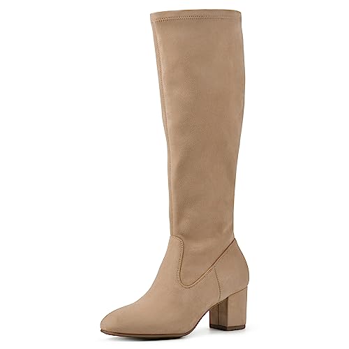 WHITE MOUNTAIN Women's Shoes Freesia Block Heel Tall Boot