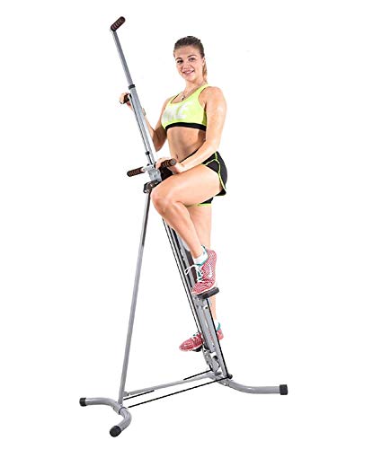 X-Factor Vertical Climber 8.0 Stair Stepper Climbing Machine HD Home Gym Exercise Workout Full Body Fitness Cardio Training Adjustable w LCD Display