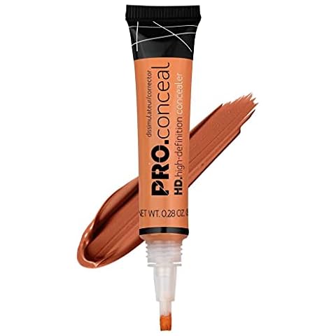 L.A. Girl Cosmetics Pro Conceal HD Concealer, Chestnut 8 g Cover