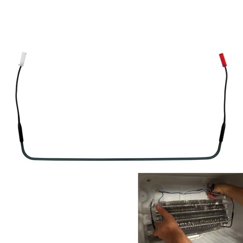 242044020 242044008 Refrigerator Defrost Heater Kit Fit for Frigidaire Refrigerator Electrolux,Gibson,Kelvinator,White,Westinghouse,Tappan,Kenmore,AP4567873,PS3408665,1792999,AH3408665,EA3408665, 1 Pc