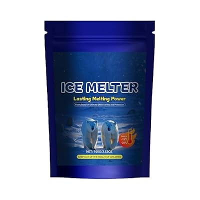 Derretidor de Hielo para Aceras Agente Fundente para Nieve 100g