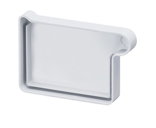 INEFA Embout de gouttière en forme de boîte TN 68 | droite blanc Cover