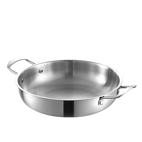 Olla de acero inoxidable estilo cobre de 24 cm cacerola duradera 2