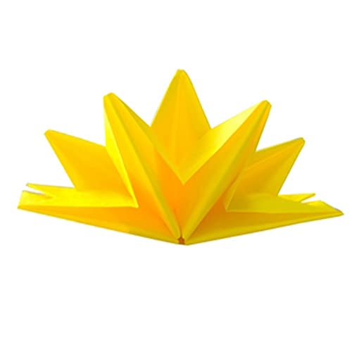 Dart - 12 SERVIETTES PAPIER PRÉ-PLIÉ 40X60CM JAUNE