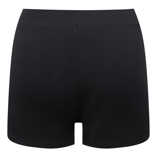 Girls Dance Shorts,Cotton Gymnastics Shorts Kids Athletic Biker Short Pants for Lounge Workout Volleyball Running Black2