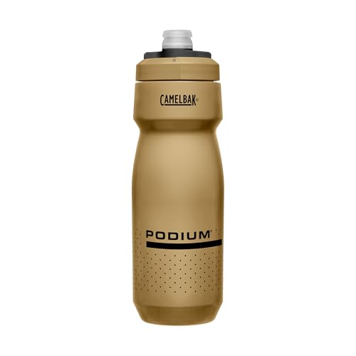 CamelBak Podium Bike Squeeze Water Bottle Gold, 24oz