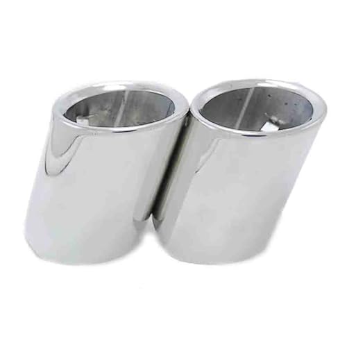 Embout d'échappement pour BMW F10 E60 en acier chromé