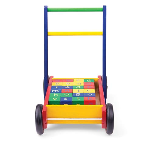 Tidlo Baby Walker with Abc Blocks - Image 5