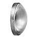 USA Sealing Sanitary Fitting - 304 Stainless Steel Polished - Butt Weld - Cap - 4" Tube OD
