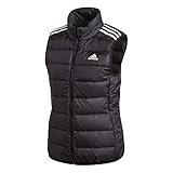 Material de calidad adidas W ESS Down Ves Jacket, Women\'s, Black, L