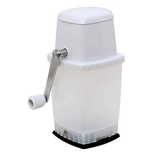 Portable Hand Crank Ice Crusher by VICTORIO
