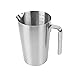 FETTR Jarra de leche de acero inoxidable de 1000 ml de escala jarra de leche para hornear herramientas de escala taza de medición del hogar jarra de crema