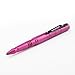 Guard Dog Security Type III Aluminum Tactical Pen with Tungsten Steel Pressure Tip (Pink)