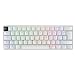 Produktbild Logitech G PRO X 60 LIGHTSPEED kabellose Gaming-Tastatur, ultra-kompakte mechanische 60%-TKL-Tastatur, LIGHTSYNC RGB, Doubleshot-PBT-Tastenkappen, optische taktile, Windows PC, QWERTZ DE - Weiß