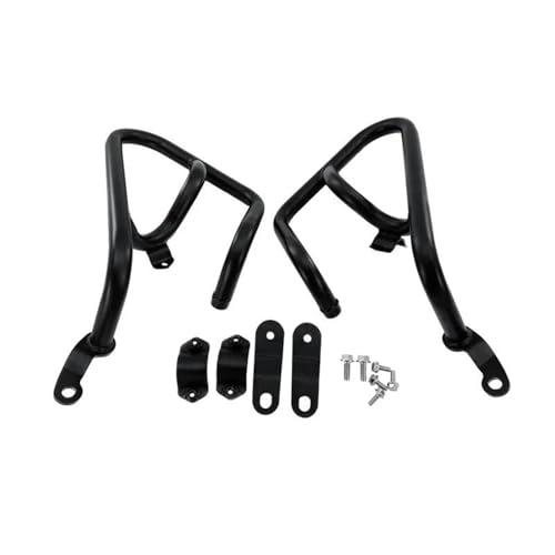 Protecteur barre protection moteur pour NC750X finition noire haute résistance