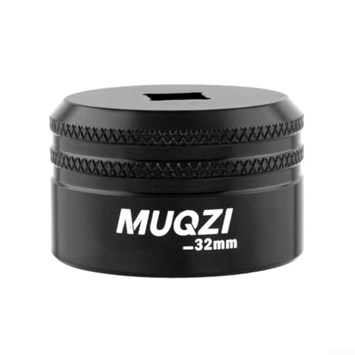 Herramienta esencial de reparación de bicicletas Llave de horquilla Manga con tamaño de apertura de 32 mm (negro)