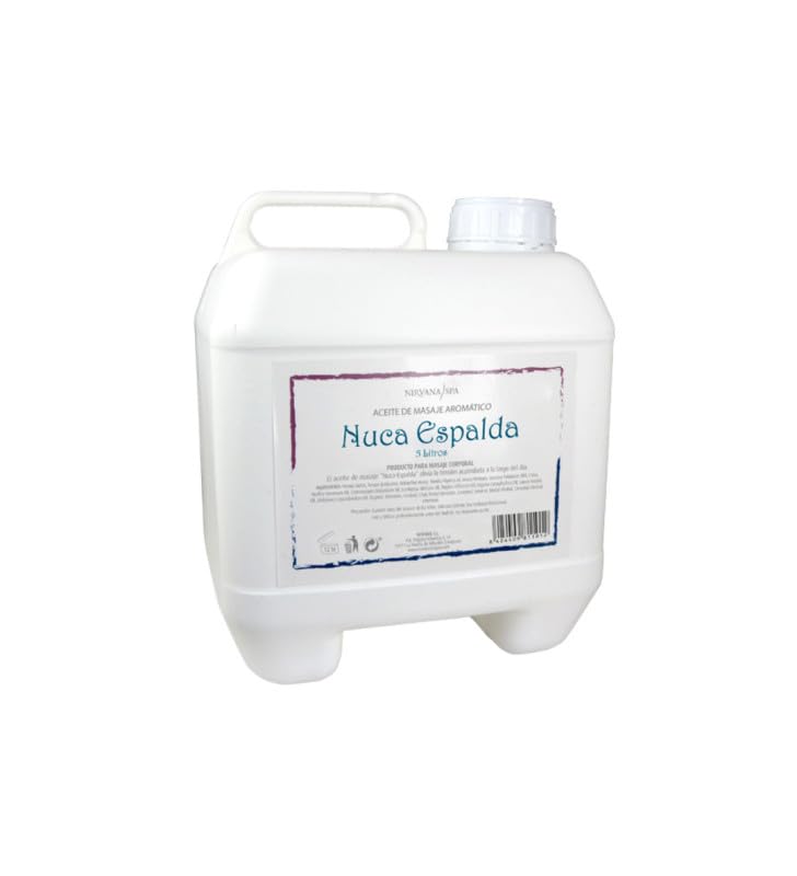 NIRVANA SPA Aceite Masaje Nuca-Espalda 5 L