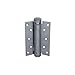 Bommer 40406652 Bommer 40406 4000 Series Commercial Grade 6" Square Corner Mortise Specialty Spring Door Hinge with UL Listing and Zig Zag Pattern - Single