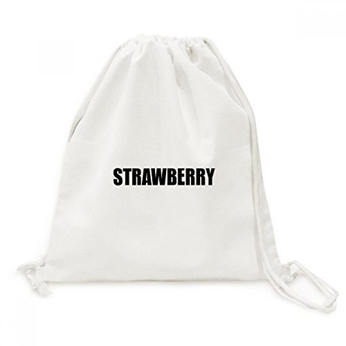 Sac cordon fraise fruit parfait pour vos voyages et sorties quotidiennes