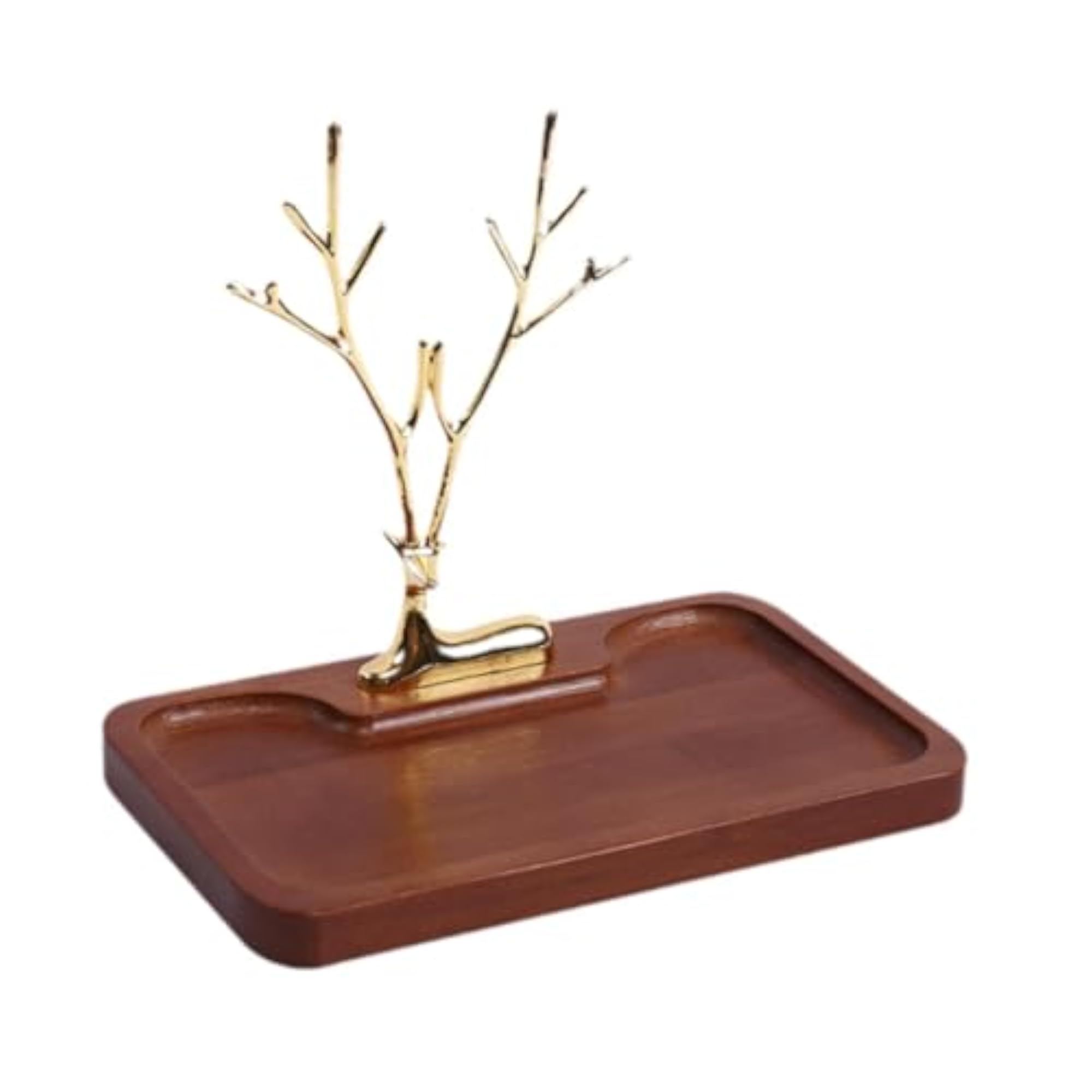 Modern Jewelry Tray Organizer for Side Table & Nightstand