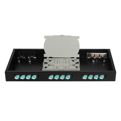 Boîtier de montage en rack multimode LC-OM3 pour stabiliser 24 ports duplex sans perte - 2