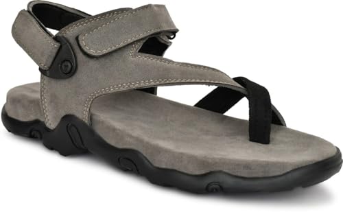 Generic Feet King Men Sandal, Grey, Size 7 - Image 3