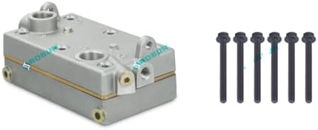 Air Brake Compressor Cylinder Head for Paccar/TWO PISTON / CF75 NEW MODEL / MX11 / MX13 / 1732080/9125189222 1696200/1805490 / 1977704/1883117 / 912 518 100 0/912 518 102 0/912 518 103 0