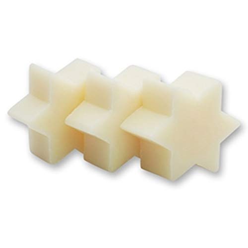 Preisvergleich Produktbild 10 Seifensterne - Natur Classic - Florex Schafmilchseife - Seife - Gastgeschenk - Adventskalenderfüllung