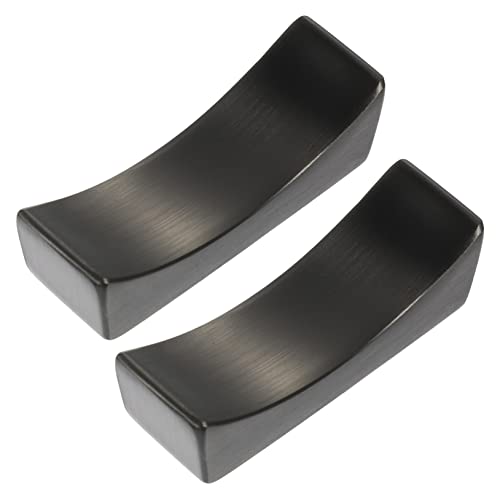 HOLIDYOYO 1set Stainless Steel Chopstick Rest Spoon and Fork Holder Kitchen Spoon Rests Silver Chopsticks Rest Desktop Fork Holder Japanese Chopsticks Cutlery Tray Black 304 Stainless 2pcs