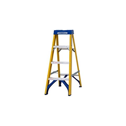 Werner Stepladder Fibreglass 4 Tread Trade Cover