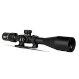 Monstrum Beast 6-24x50 Rifle Scope with Side Focus and Offset Scope Mount | Black | FIB04-MOA Daylight Bright Reticle