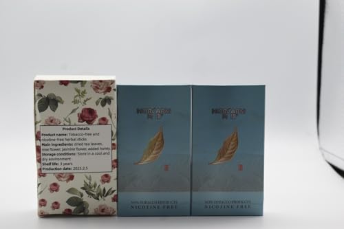 Herbal Cigarettes, Nicotine Free, Tobacco Free, Help Stop Smoking,2packs-40 Smokes