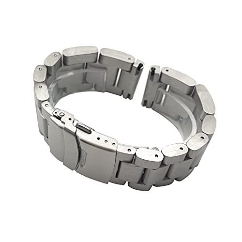 Bracelet de montre de 26mm en acier inoxydable solide pour un style masculin et élégant au bureau