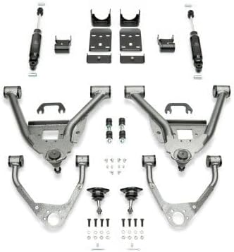 IHC Suspension 4/6 Lowering Kit with Cast Steel Control Arms for 2007–2016 Chevy/GMC 1500 Extended & Crew Cab