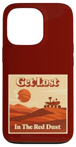 Mars Rover Get Lost In The Red Dust Retro Space Exploration �X�}�z�P�[�X iPhone 13 Pro �p