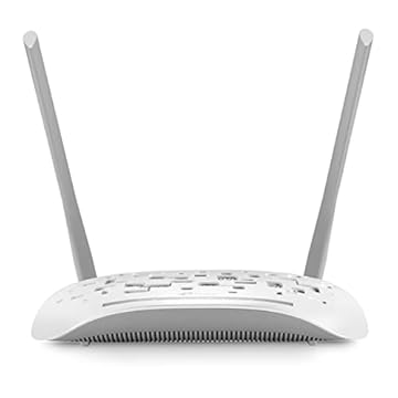 Modem Roteador Wireless N ADSL2+ de 300Mbps, TP-Link, TD-W8961N