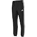adidas Performance Men's Essential Tricot Tapered Jogger Pants, XX-Large, Black/White