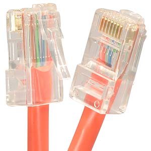 Cable Patch Cat5E 2 pies Naranja miniatura 1