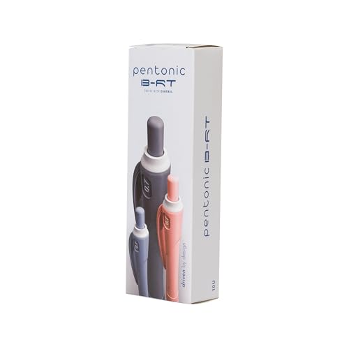 Image of Pentonic B-RT Shades 0.7 mm Ball Point Pen Box Pack | Black Ink, Pack of 10 x 2 Set