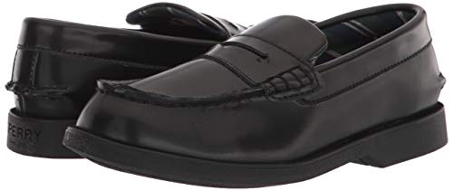 Sperry Infantil Colton Plushwave Oxford, Preto, 1.5 Wide Big Kid
