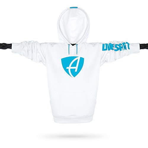 Pull à capuche homme écoresponsable blanc sweat-shirt taille XXS confortable