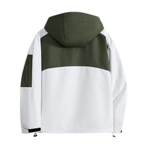 Chaqueta de senderismo transpirable con aislamiento térmico y softshell 4