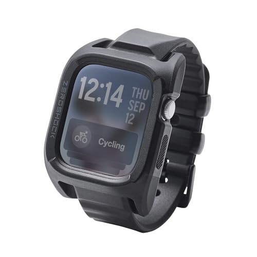 �G���R�� Apple Watch�p�o���h ZEROSHOCK TPU �A�b�v���E�I�b�` �����x���g �yApple Watch Ultra 3/2/1, S11/S10/S9/S8/S7/S6/S5/S4/S3/S2/S1, SE3/2/1�Ή��z 49mm 