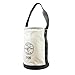 Storage Bucket, Canvas Tool Bucket, 9-Inch Diameter, 14-Inch Height, No. 6 Canvas, Web Handle Klein Tools 5106
