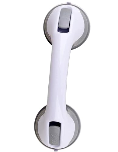 Seveston 1 Pcs Support Grab Handle for Shower Bathroom Bathtubs Safety Grip Rail with Suction Cup Fitting Mobility Aids Safety Handle for Disabled Elderly & Handicap (Pack of 1)