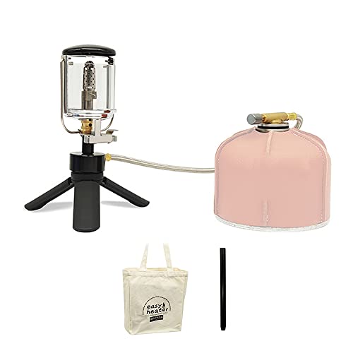 Mini lanterne de camping brillante HUIOP suspendue en verre avec trépied stable